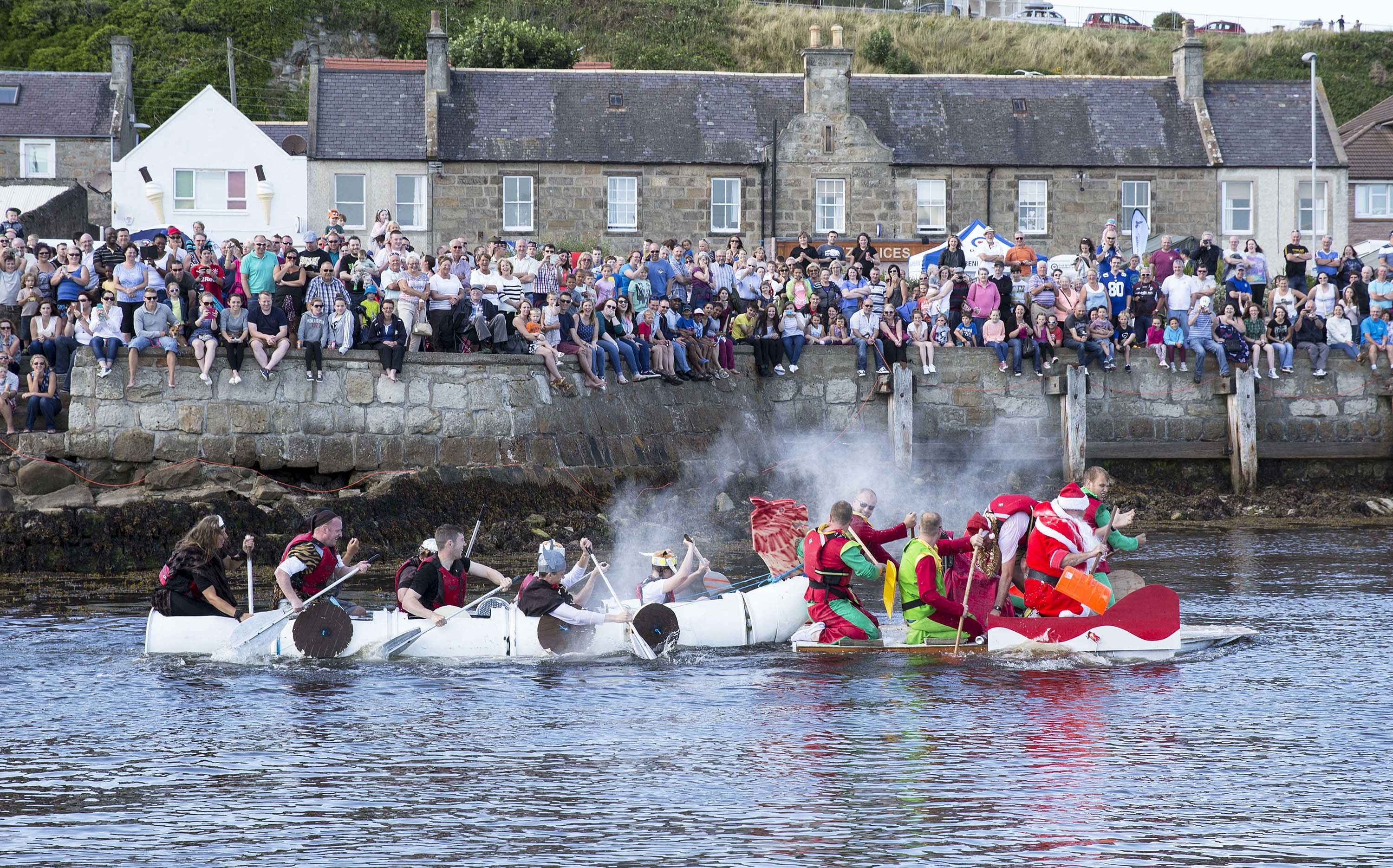 RAF Lossiemouth's raft race will make its return this year, after last year's event was called off.