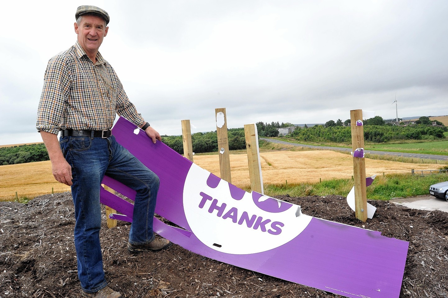 Strichen farmer Peter Chapman