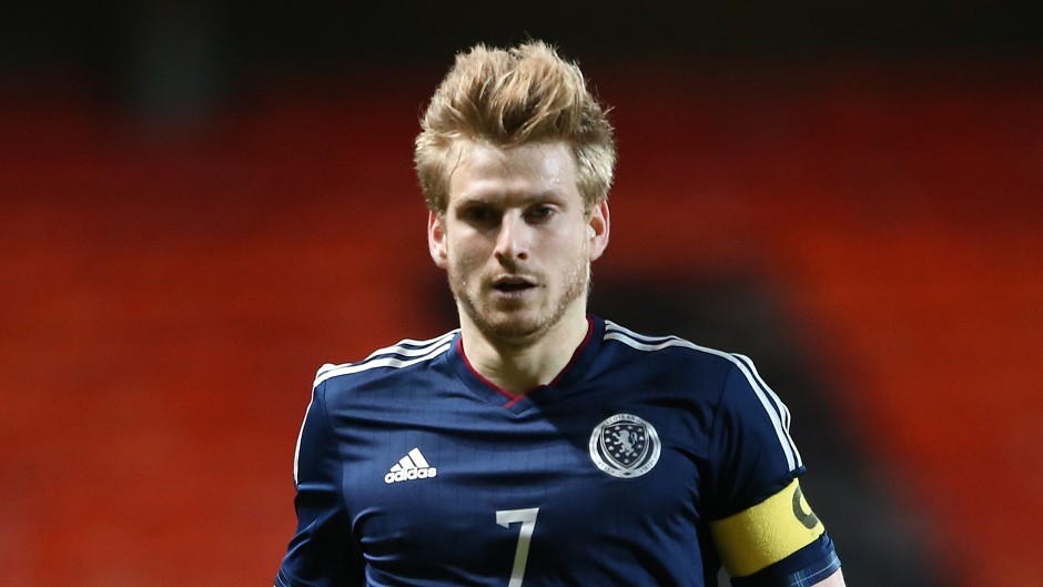 Stuart Armstrong has captained Scotland Under-21s and impressed for Dundee United