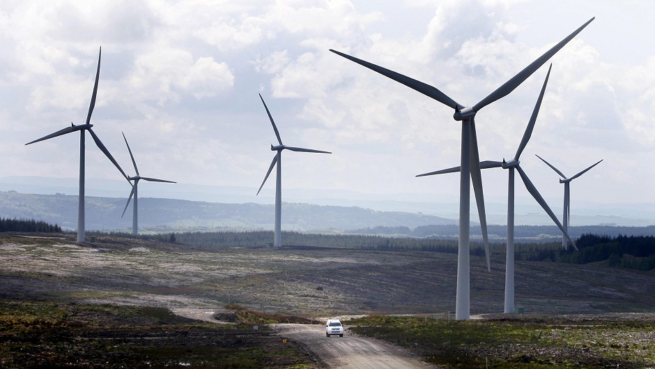 Scotland's onshore wind farms make up a substantial part of the UK's overall renewables and power requirements, a report says