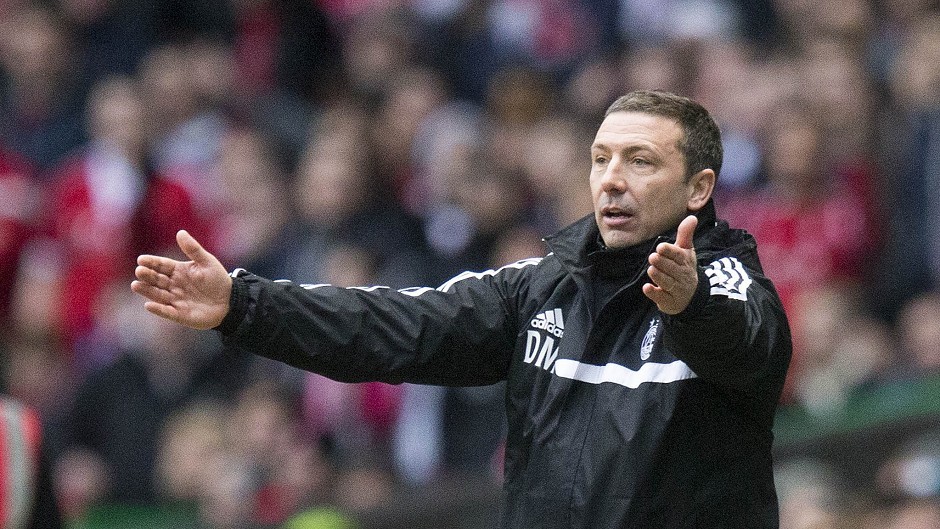 Derek McInnes: The Aberdeen manager wants his side to cut out the defensive mistakes.