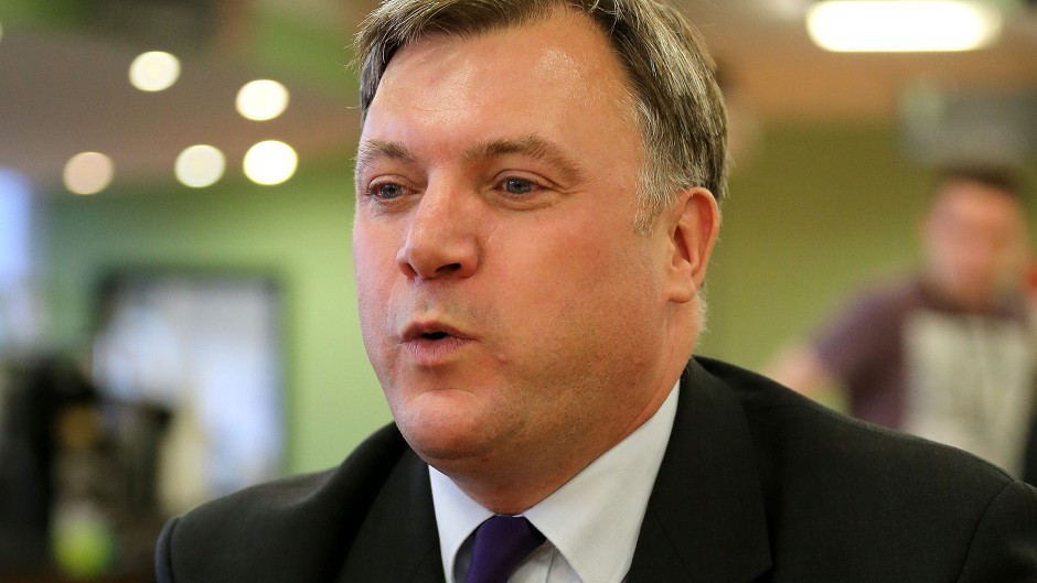 Ed Balls admits failing to stop after he 'touched bumpers' with another car during a manoeuvere