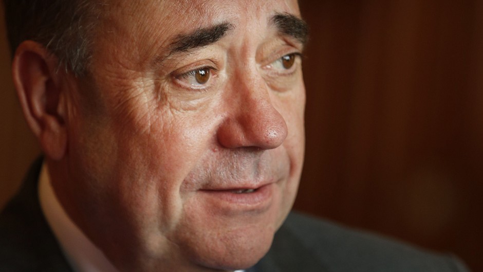 First Minister Alex Salmond