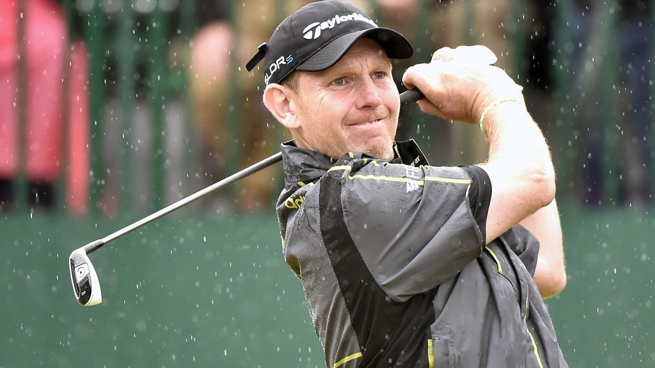 Stephen Gallacher was battling to make the Ryder Cup team in Turin