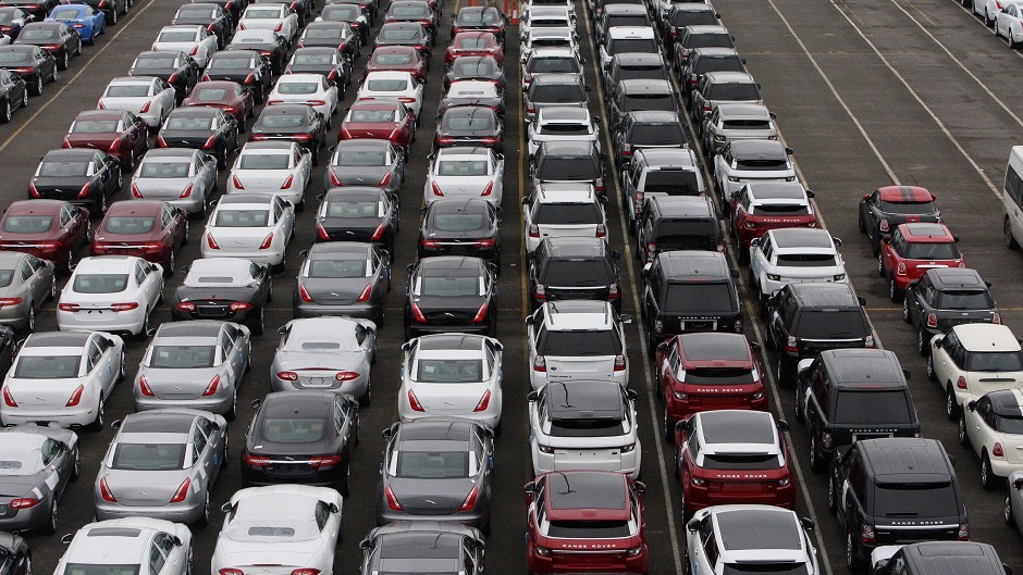 Scottish car sales grew to a  new record last month