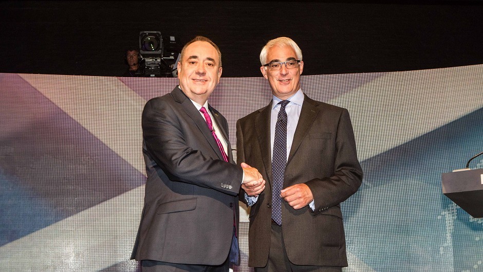 Alex Salmond and Alistair Darling are leading respectively the Yes and No campaigns
