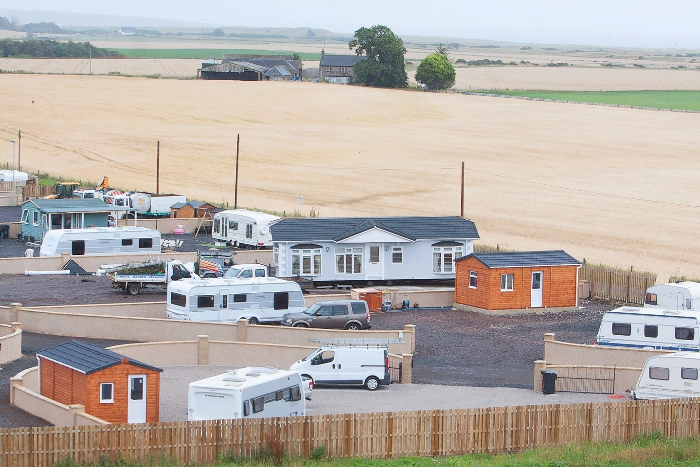 Travellers at St Cyrus