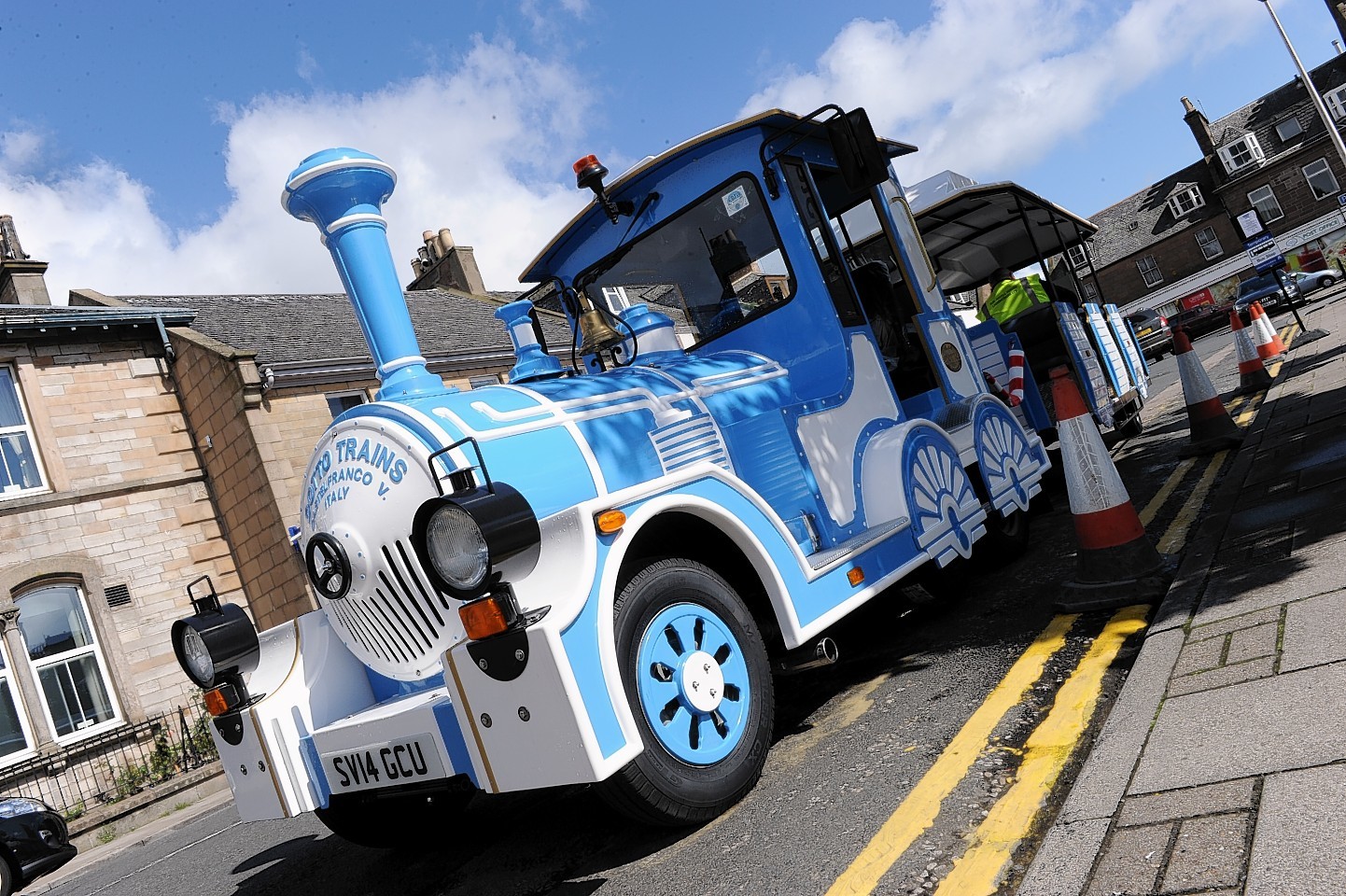 The Stonehaven land train