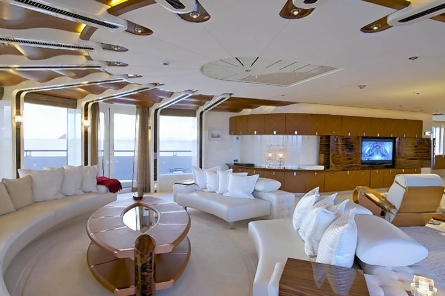Inside Willy Michel's super yacht