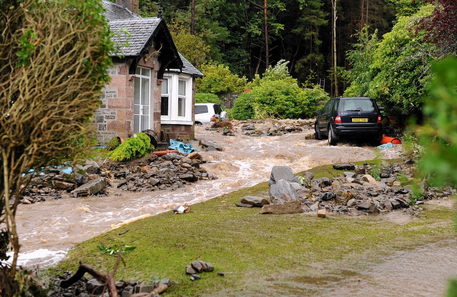 Flooding near Ullapool