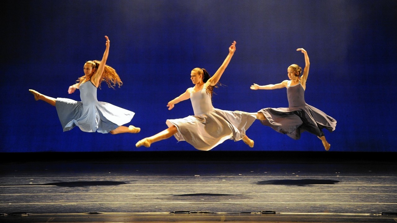 Ballet Prague Junior performing On Broadway as part of Aberdeen International Youth Festival at HMT.