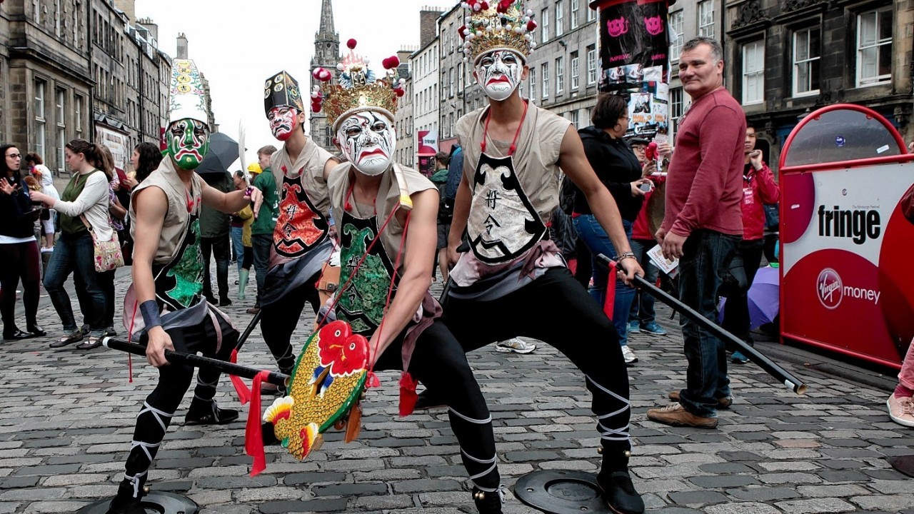 The Royal Mile is the heart of the festival as his year's Edinburgh Fringe Festival officially gets under way, with more than 3,000 shows catering to a wide range of tastes