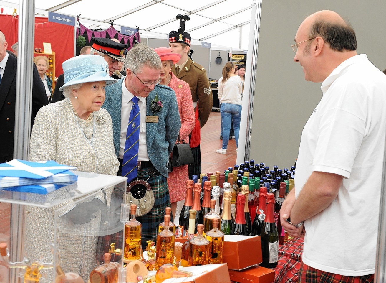 The Queen at Turriff Show
