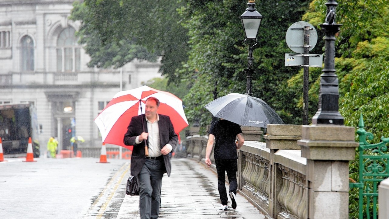 Rain leaves Aberdeen and much of the north-east drenched