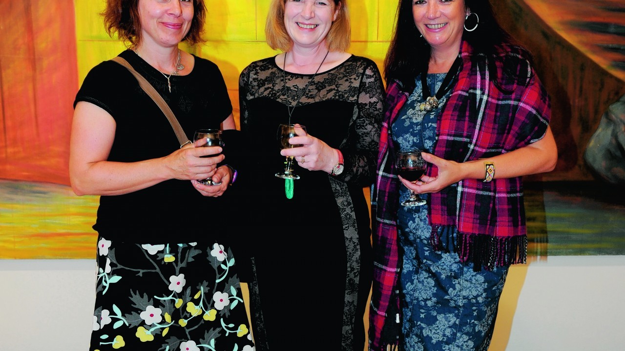 Lesley Burr, Rosemary Beaton and Lorraine Catterell.