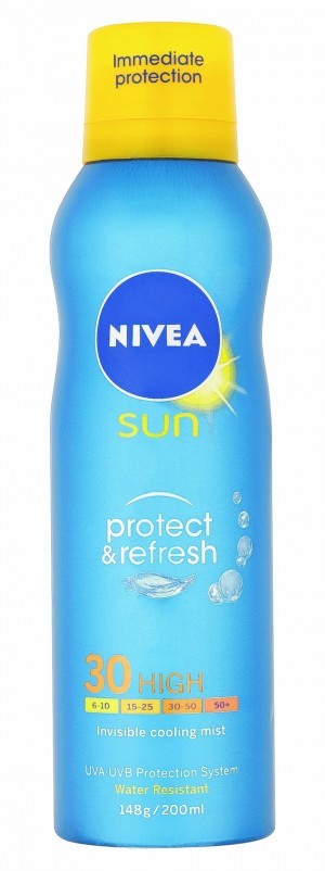 Nivea Protect; Refresh Invisible Cooling Mist SPF30