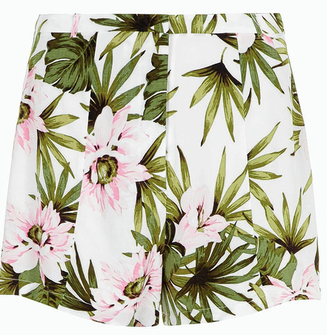 Dorothy Perkins floral print shorts