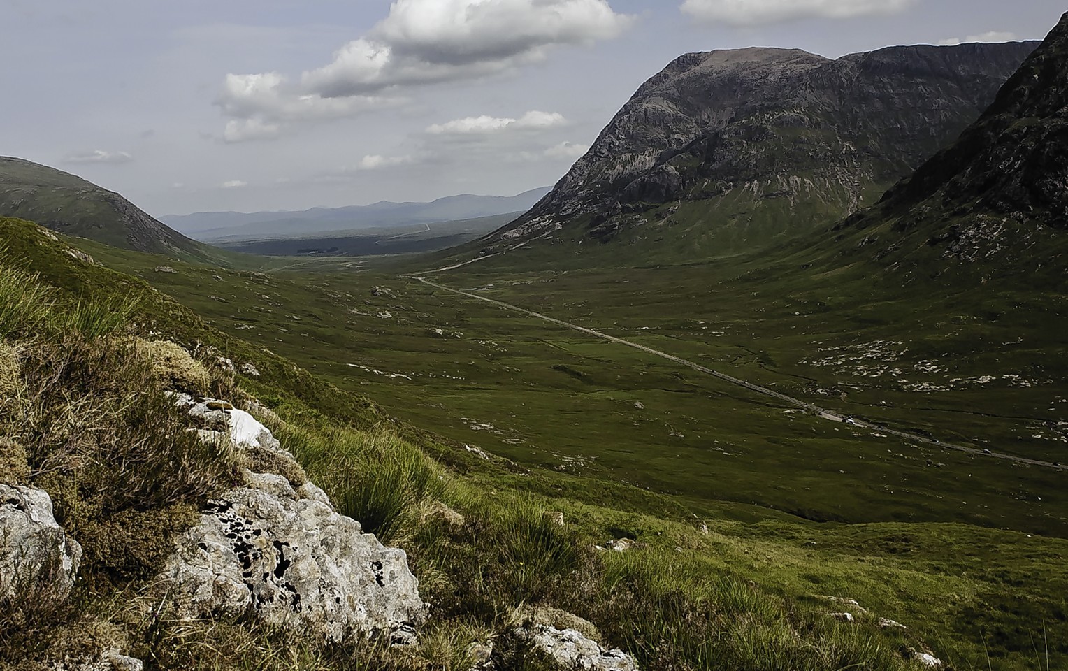 The A82 at Glencoe