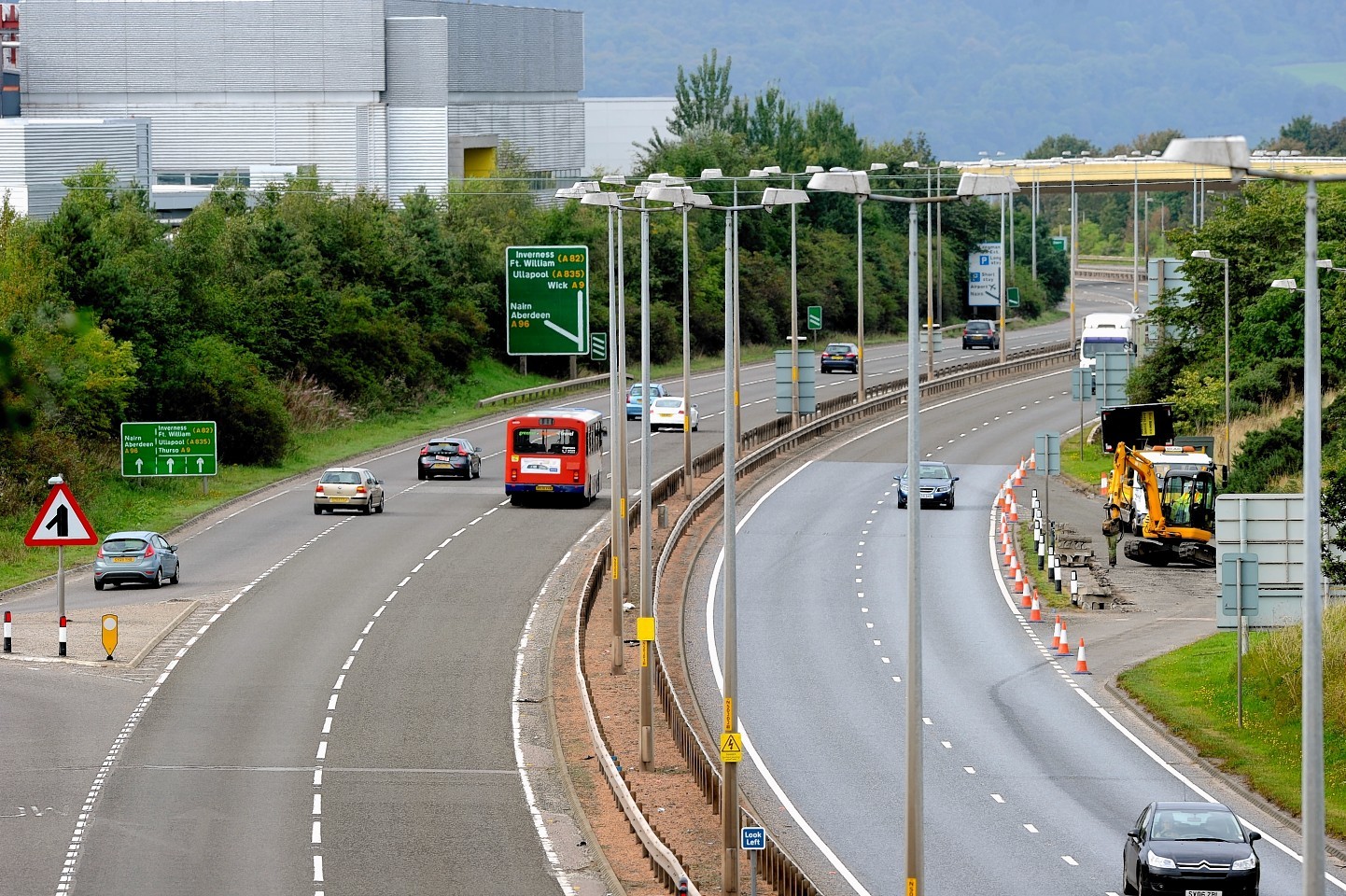 A9 lay-by closed over safety concerns near Inshes