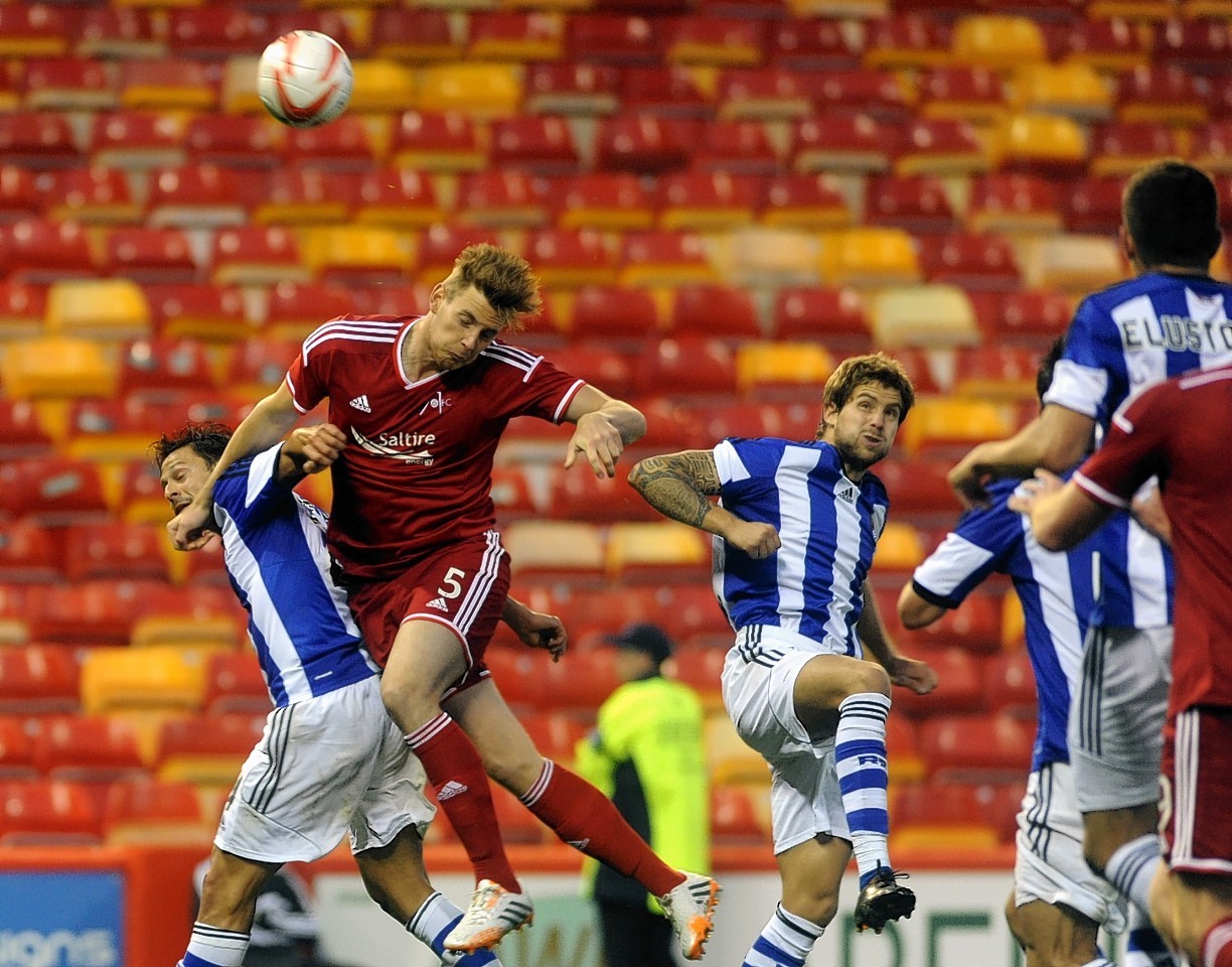 Ash Taylor in action against Real Sociedad