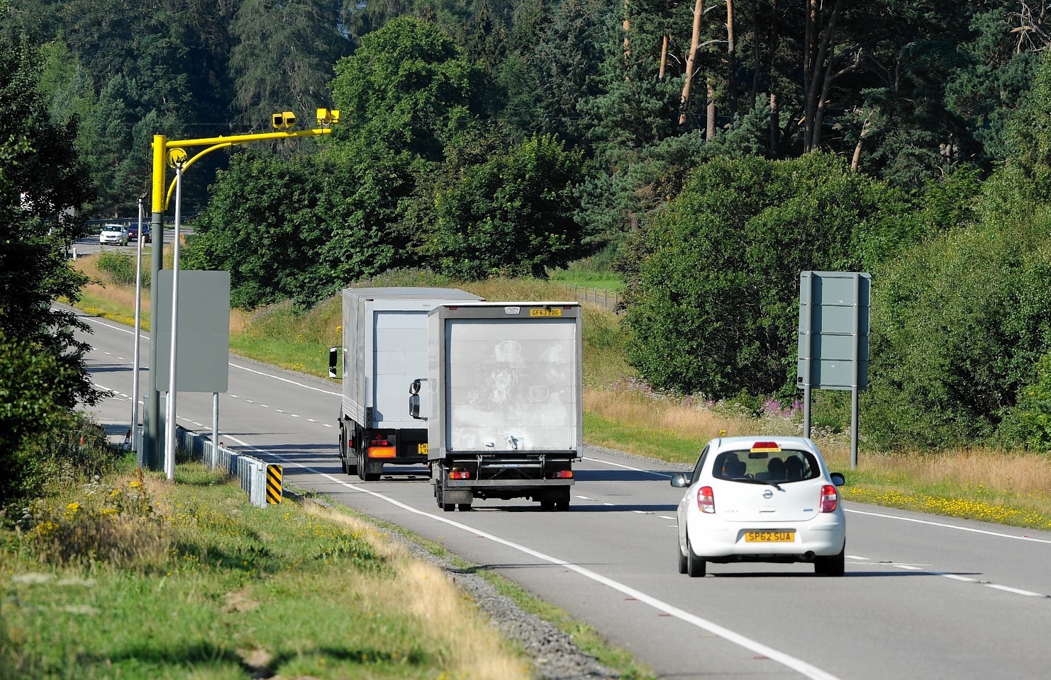 Average speed cameras on the A9