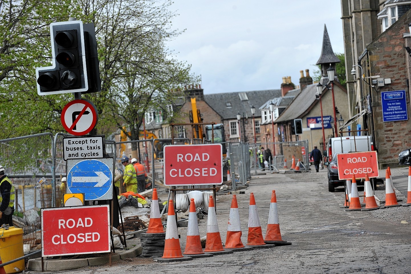 Bank Street, Inverness, will open tonight (Friday)
