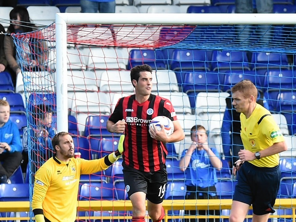 Brian Graham pulled a goal back for St Johnstone but it wasn't enough for the visitors