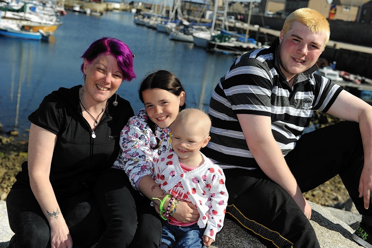 Eileidh Paterson and her family