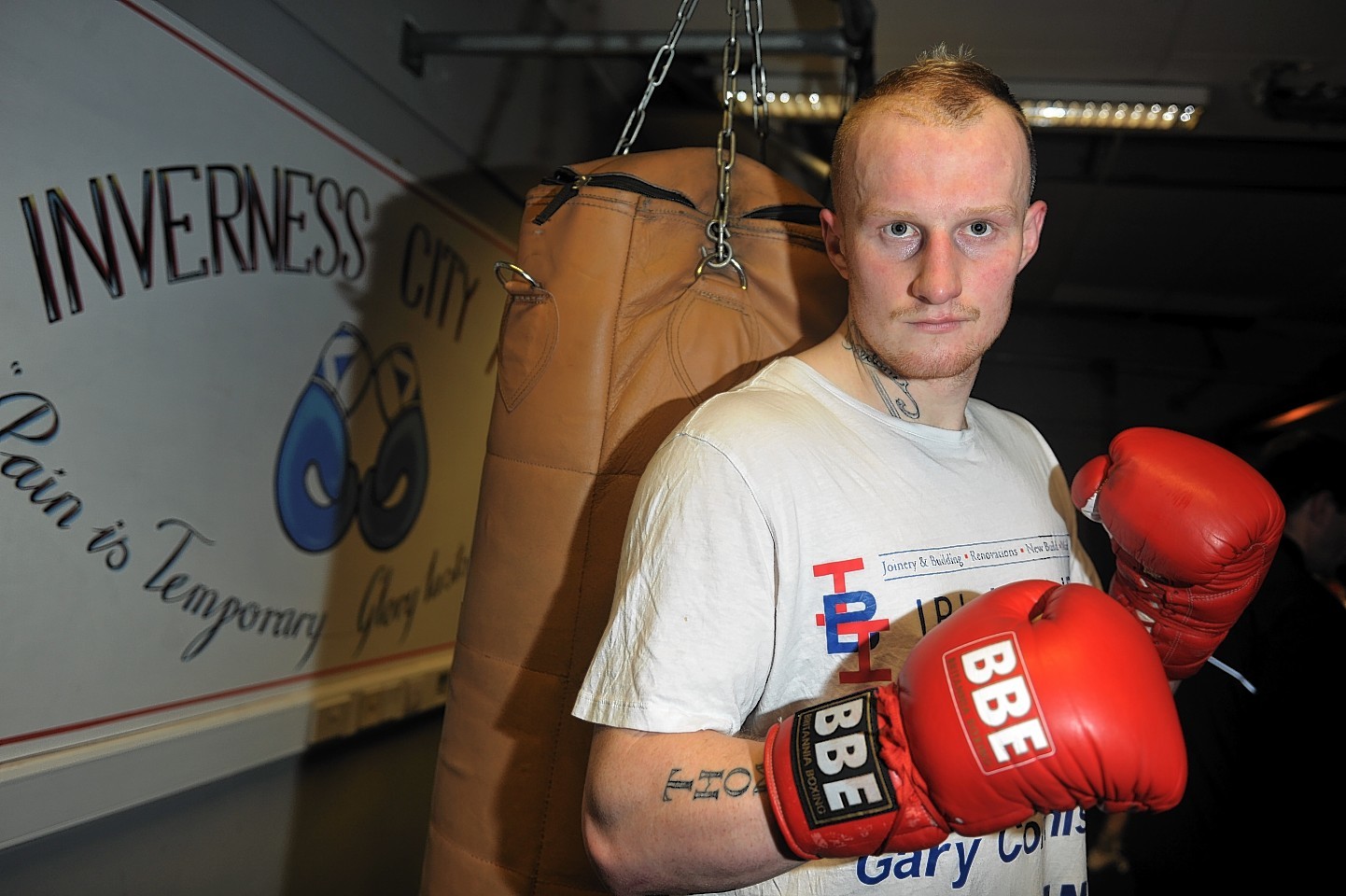 Highland heavyweight boxer Gary Cornish