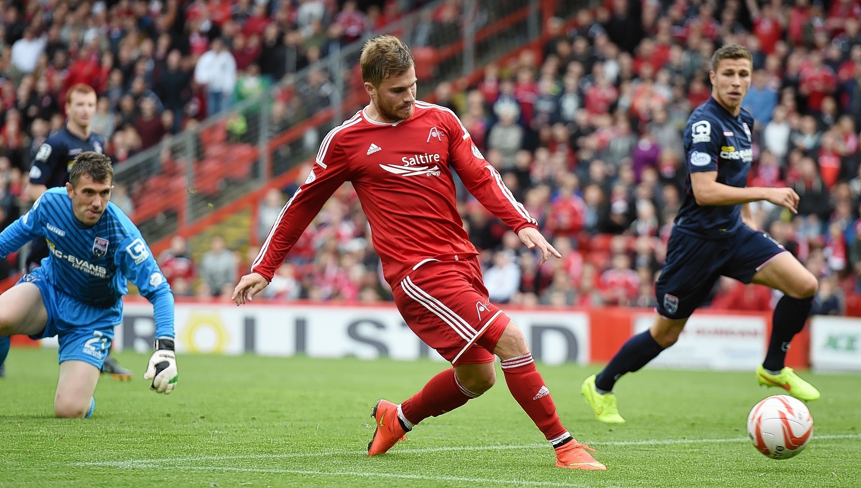 Goodwillie missed an open goal but still deserved his man of the match award and received plenty of praise from Dons fans online