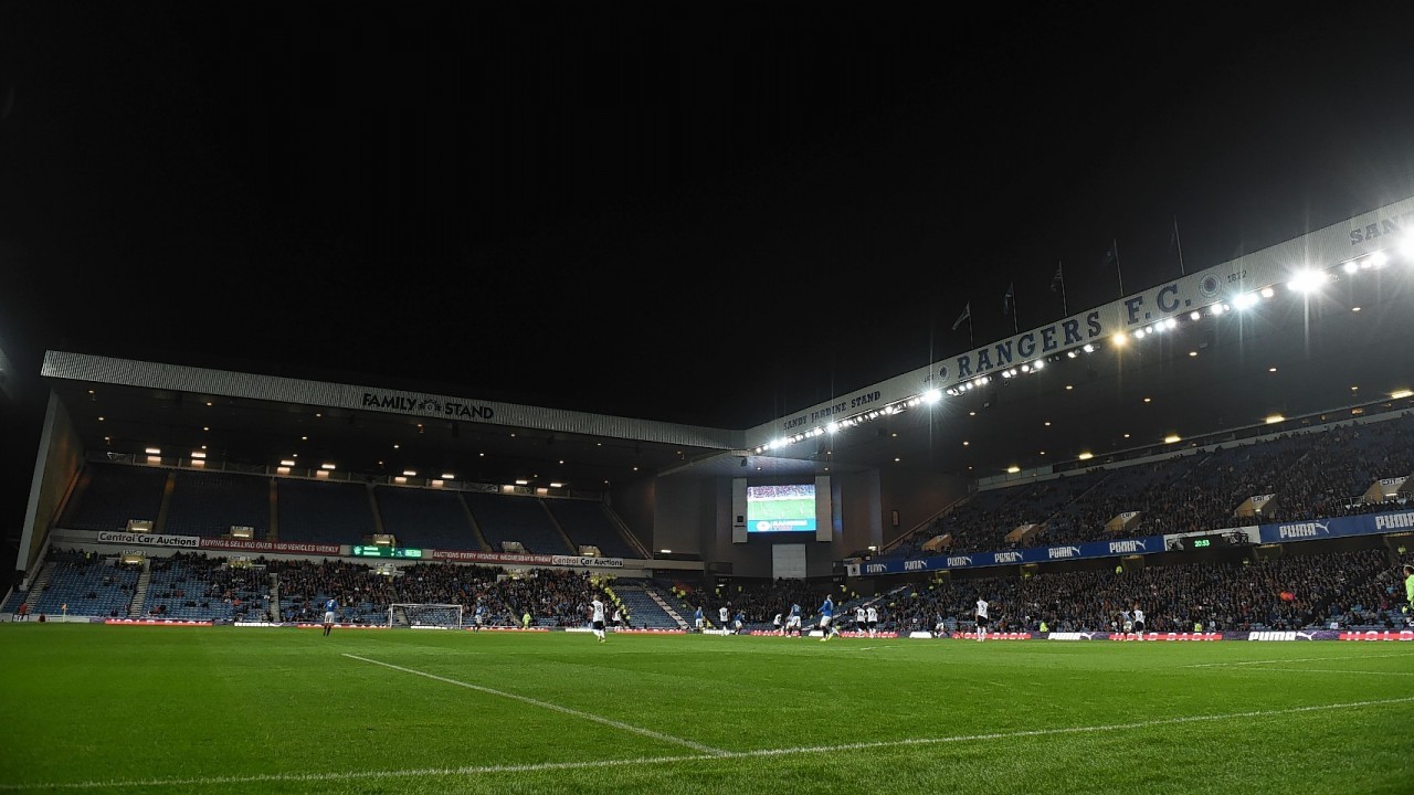 Inverness Caley Thistle took to Ibrox last night for the League Cup second round tie against Rangers