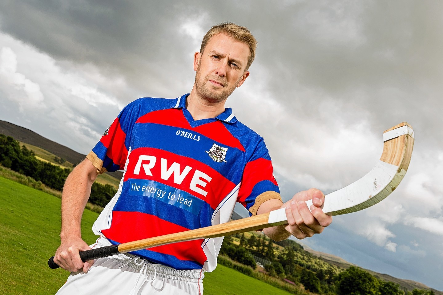 Captain James MacLean lifted the trophy for Kingussie