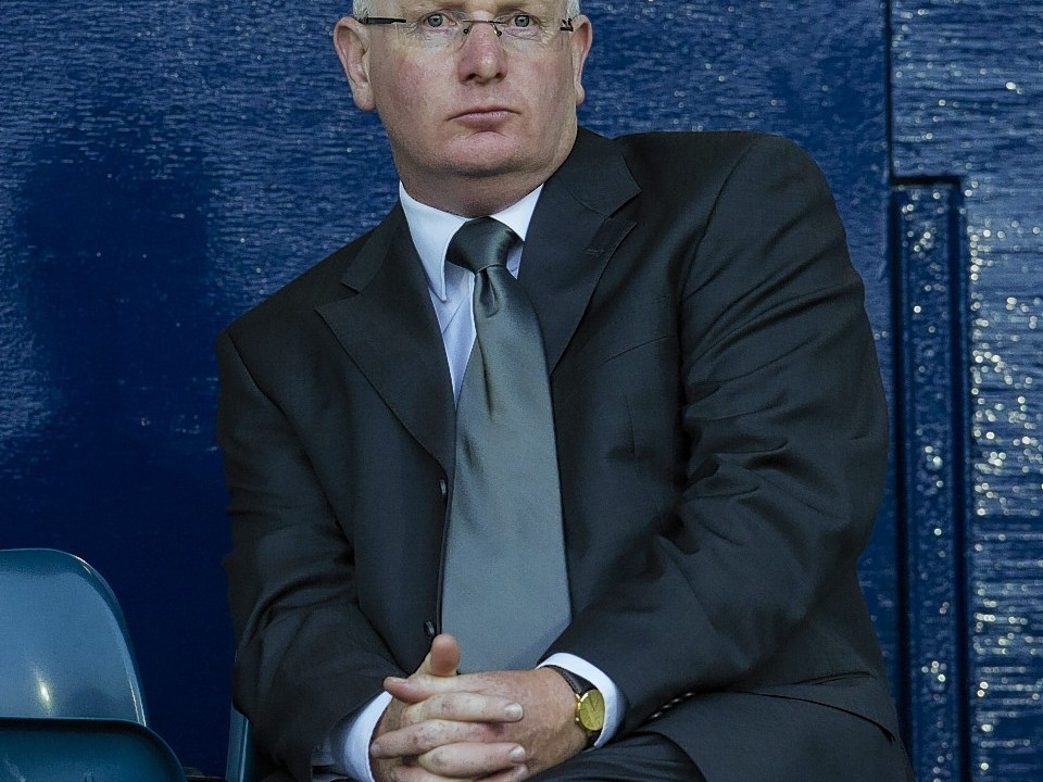 Defeated a rather glum looking John McGlynn and his Raith Rovers side 4-0
