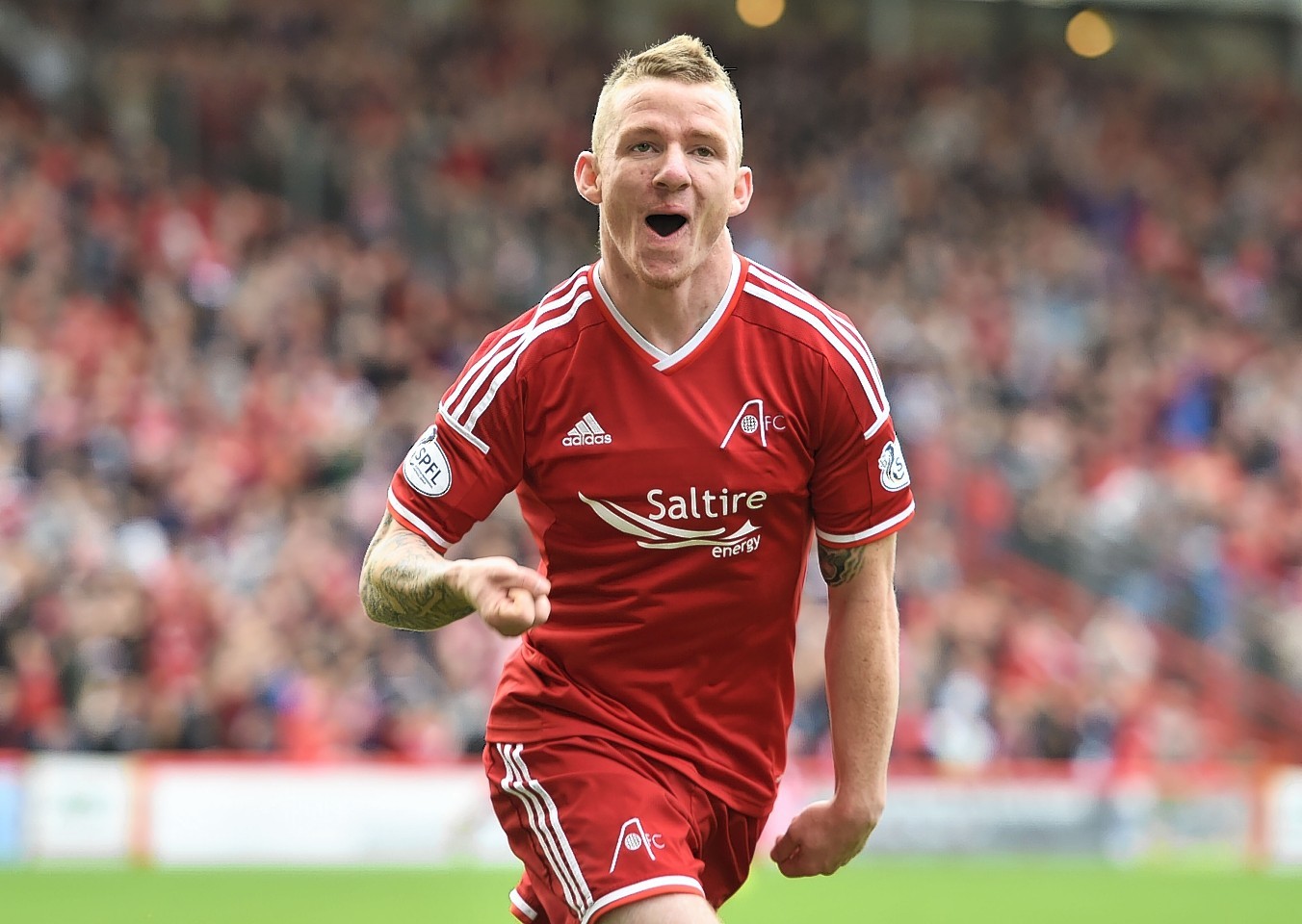 Jonny Hayes missed out for the Dons