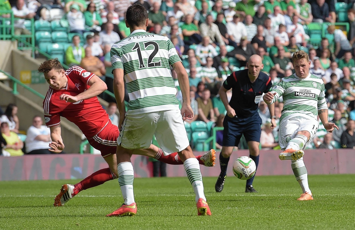 Commons wasted a number of first half chances but was lethal at the start of the second period