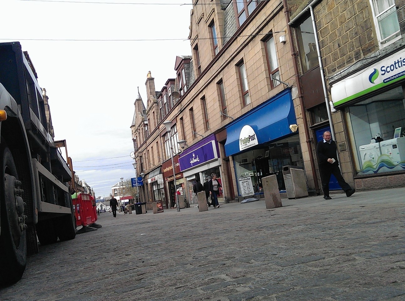 Marischal Street in Peterhead