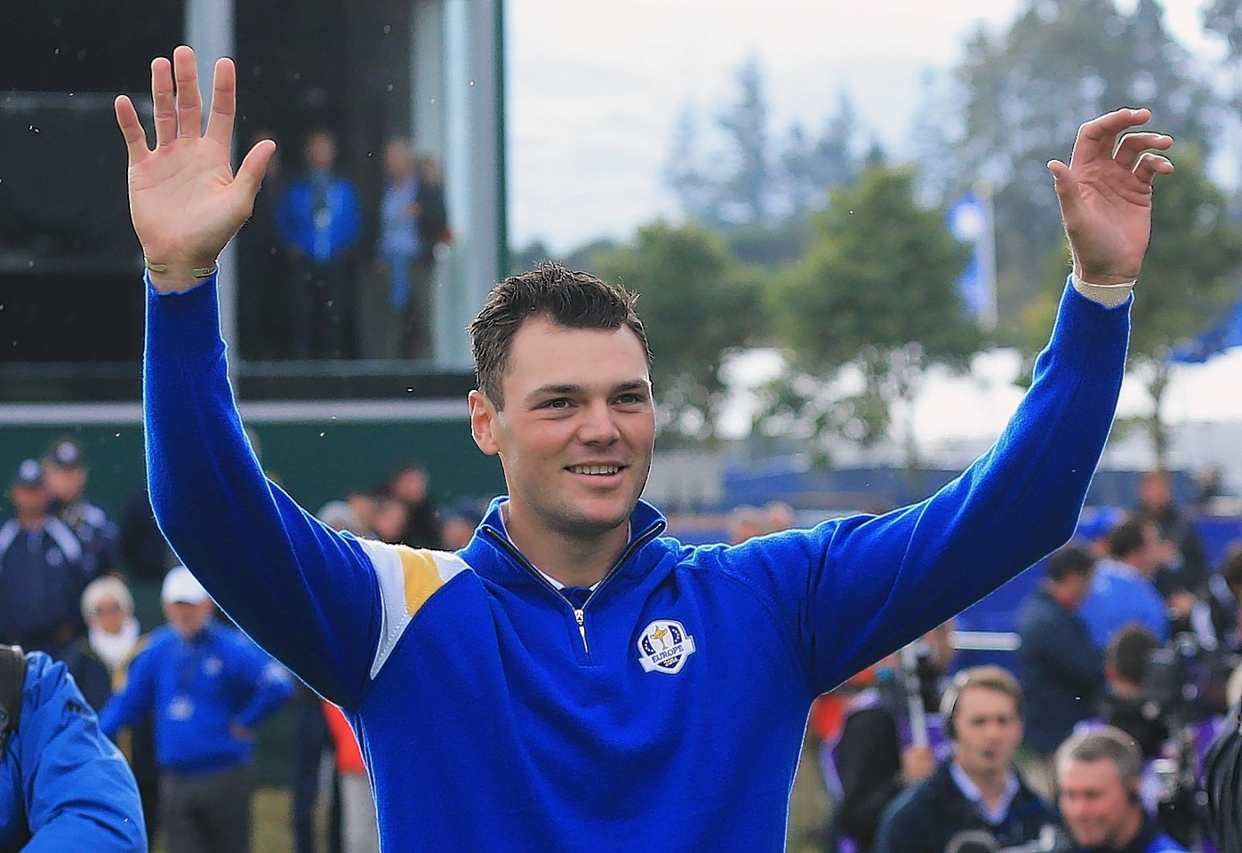 Martin Kaymer holed the historic winning putt at  Medinah