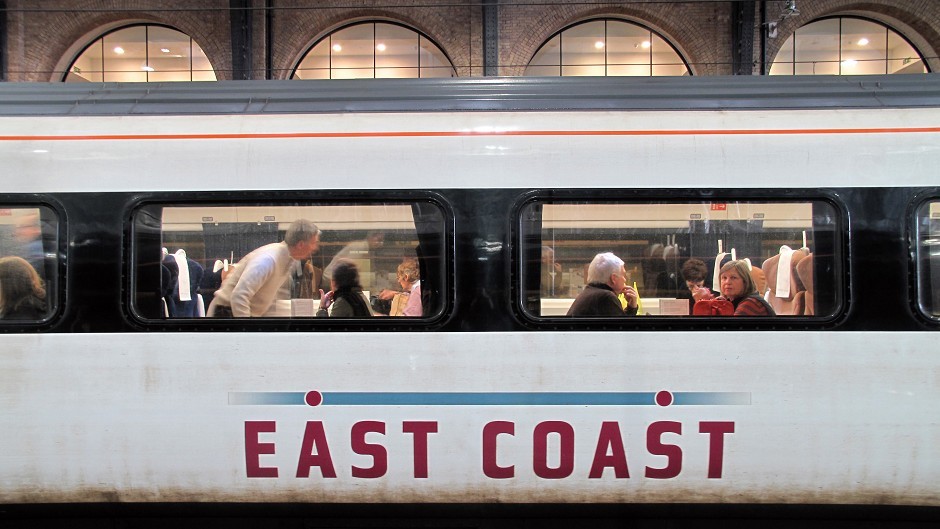 An East Coast operated train