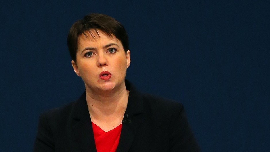 Scottish Tory leader Ruth Davidson