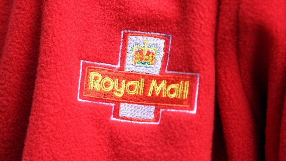 A Royal Mail was targeted