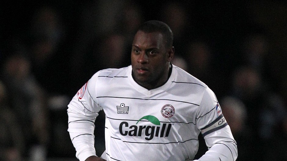 Delroy Facey, pictured playing for Hereford