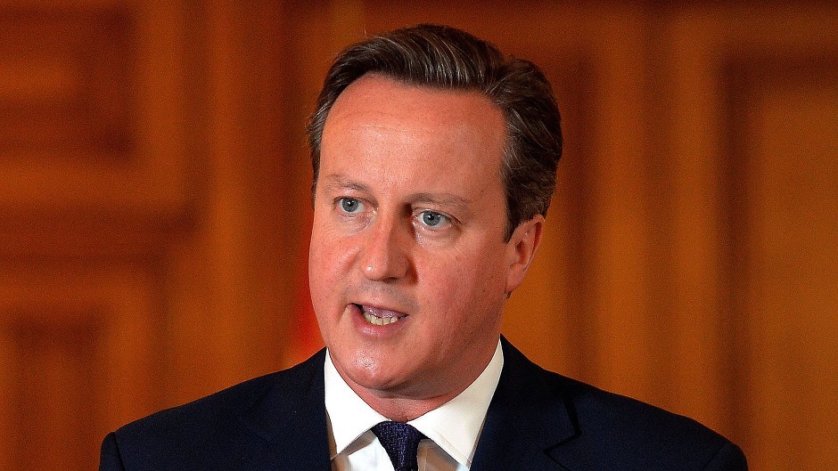 David Cameron said he wanted the full backing of the United Nations for the strategy that is being put in place