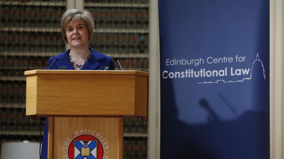 Nicola Sturgeon said she is confident that voters in Scotland will opt to leave the UK in the forthcoming referendum