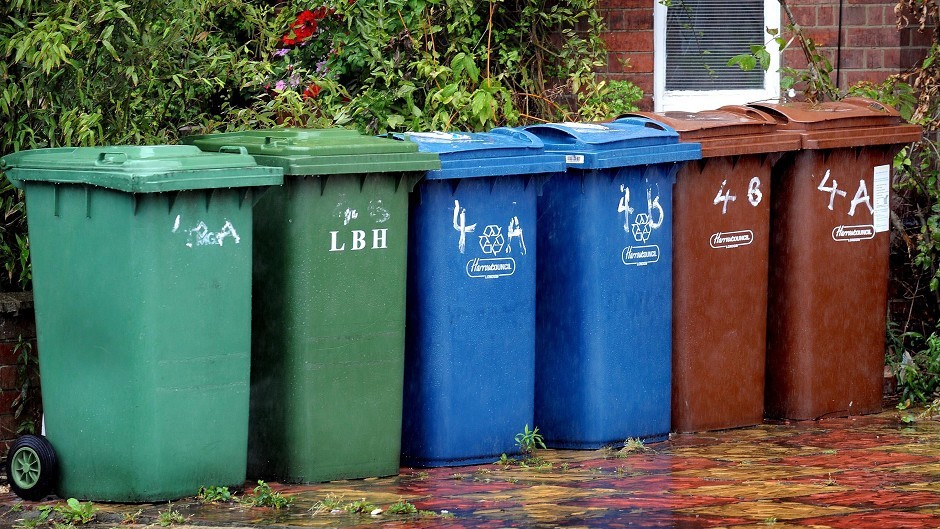 Councils across Scotland recycled 42 per cent of the household waste they collected last year