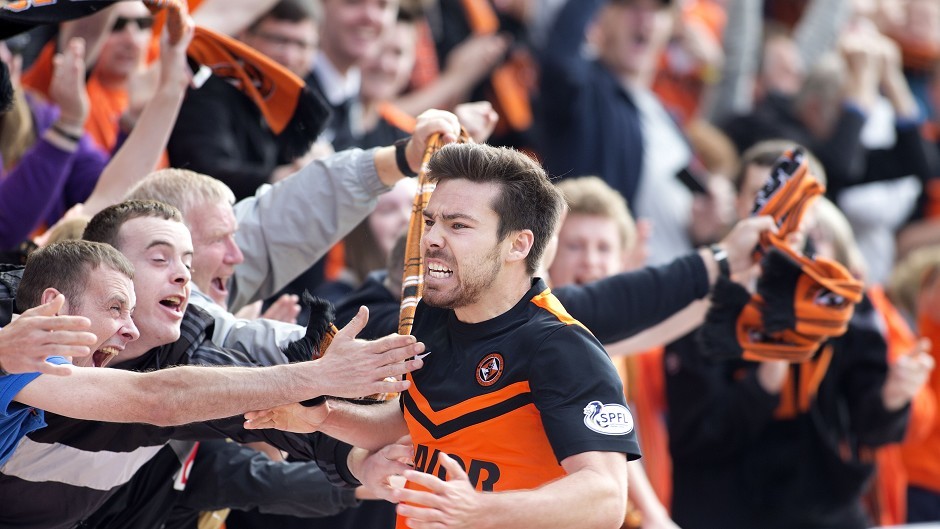 Former Dundee United player Ryan Dow joined Ross County in September.