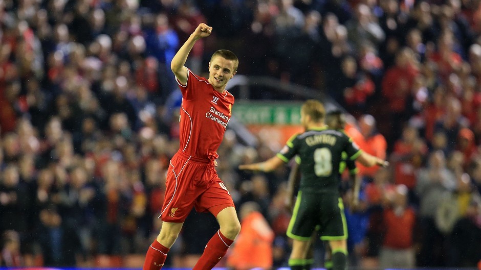 Rossiter has made five appearances for the Liverpool first team