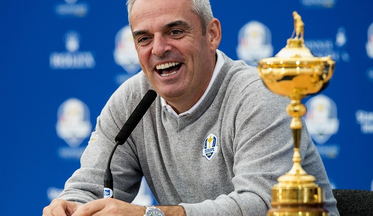 The team, guided by captain Paul McGinley, go into the Ryder Cup in great spirits