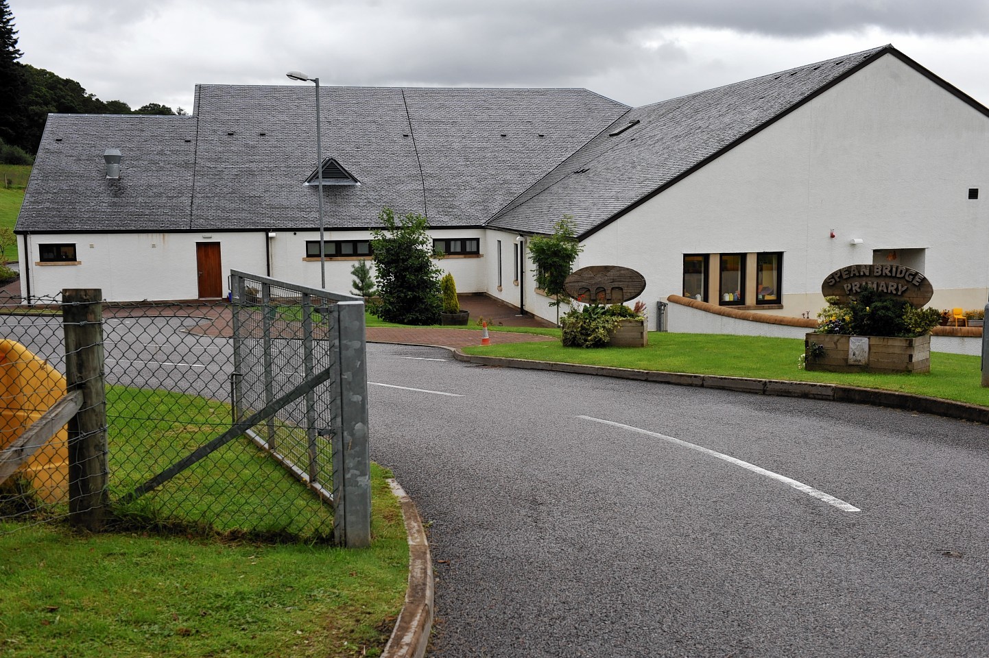Work has been carried out to reduce the radon level at Spean Bridge Primary School