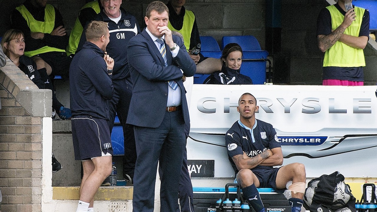 St Jonhstone  manager Tommy Wright was left gutted as his team lost 1-0 to Paul Hartley's Dundee