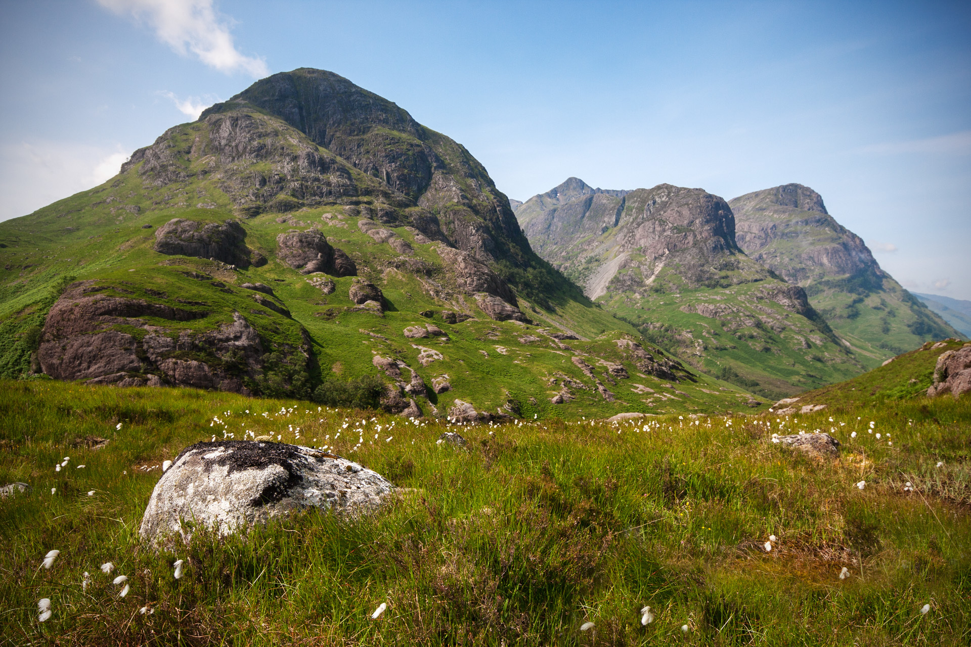 The Three Sisters in Glencoe